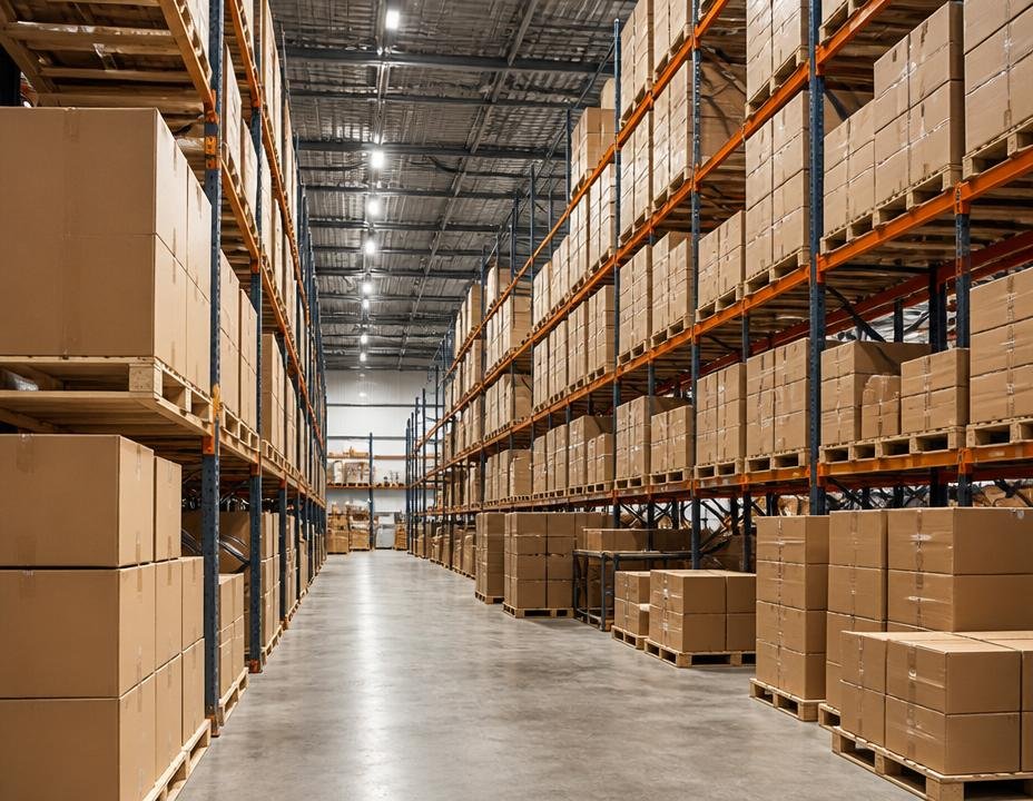 Warehouse storage supporting wholesale trade activities